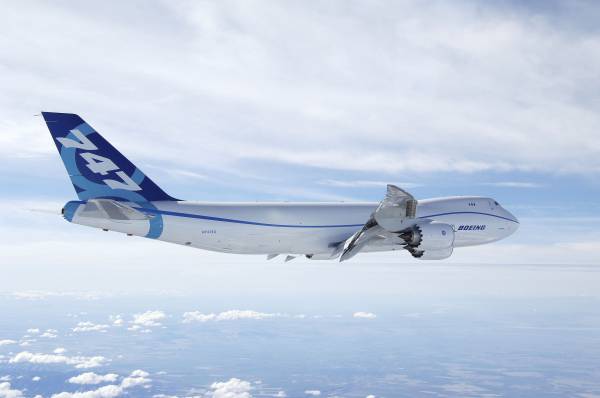Boeing, боинг 747, самолет, полет на высоте облака обои для рабочего стола