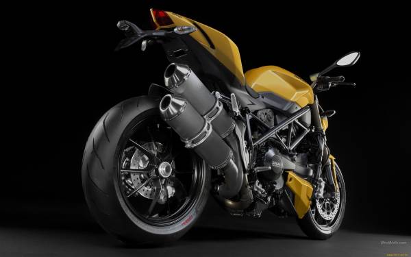 черно желтый спортивный мотоцикл Ducati Testastret обои для рабочего стола