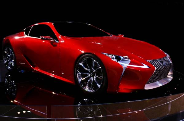Lexus LF-LC красивый Concept Car, машина обои для рабочего стола