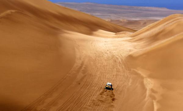 авто гонки в пустыне Ралли Dakar обои для рабочего стола