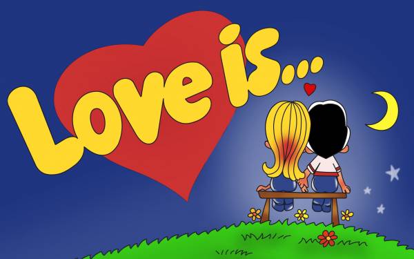 всеми любимый love is... обои для рабочего стола