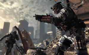 Обои Call of Duty: Ghosts вооруженные солдаты на рабочий стол