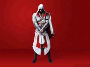 Обои Assassin’s Creed: Братство крови, человек с ножами на рабочий стол