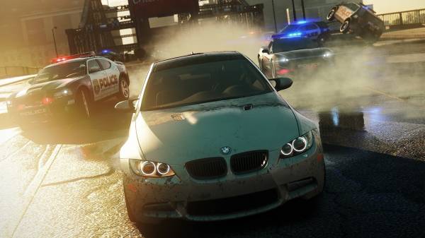 игра Need for Speed BMW уходит от полиции обои для рабочего стола