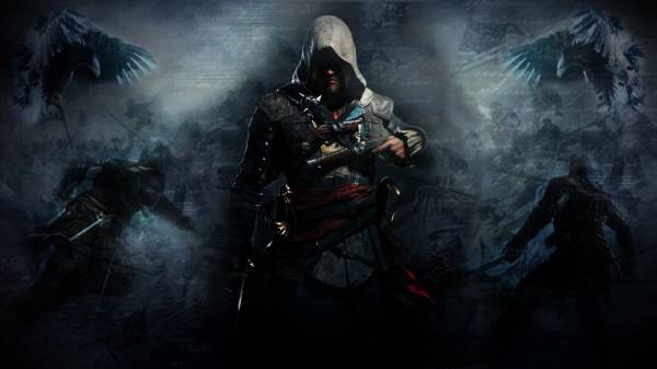 герой Assassins Creed Black Flag - Edward Kenway обои для рабочего стола