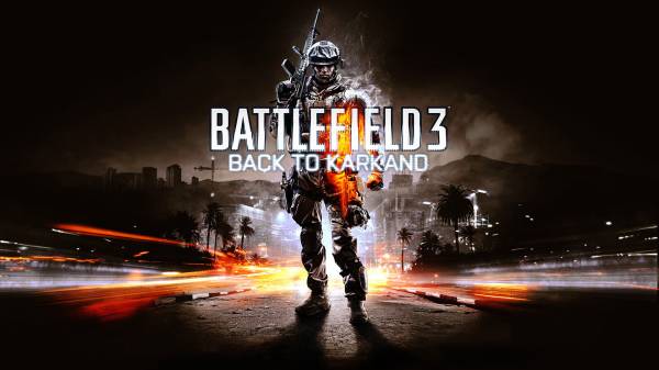 солдат с оружием игра Battlefield 3 обои для рабочего стола