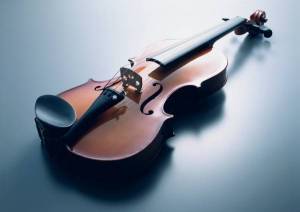 Обои красивая скрипка, музыкальный инструмент на рабочий стол