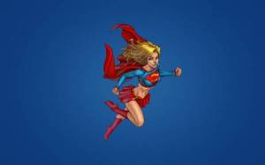 Обои супер девушка, Supergirl на рабочий стол