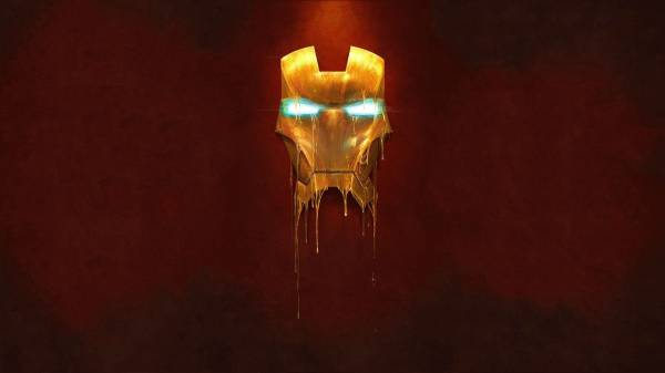 маска железного человека Iron Man обои для рабочего стола