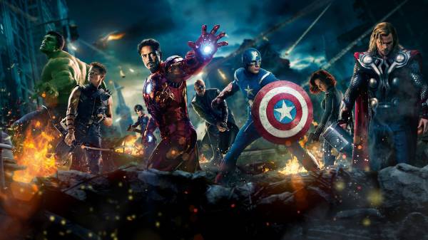 Мстители, Avengers, герои, мрак, разруха обои для рабочего стола