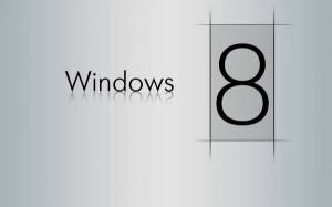 Обои Windows 8, Windows, восемь, серый фон, Виндовс на рабочий стол