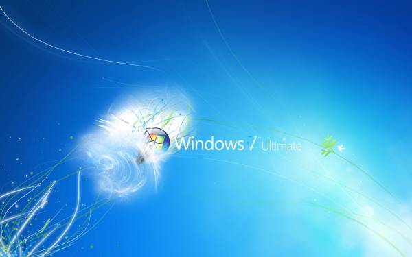 корпорация microsoft windows 7 ultimate обои для рабочего стола