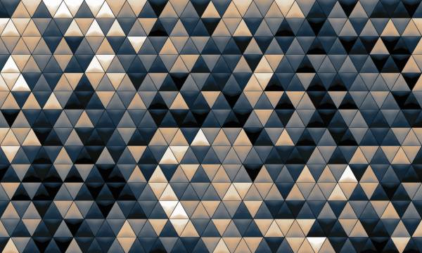 треугольники, разноцветная мозаика, абстракция обои для рабочего стола