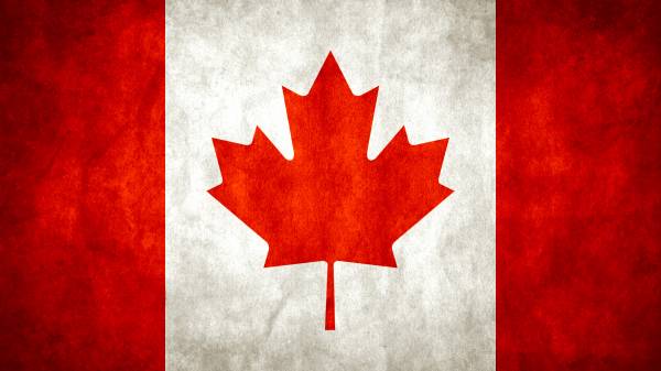 потертый кленовый лист флаг Канады обои для рабочего стола
