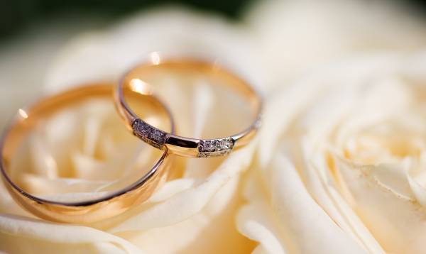 красивые обручальные кольца, золото обои для рабочего стола