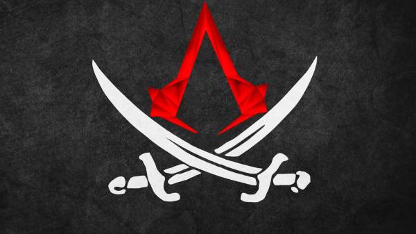Эмблема символ мечи Assassins Creed 4 Black Flag обои для рабочего стола
